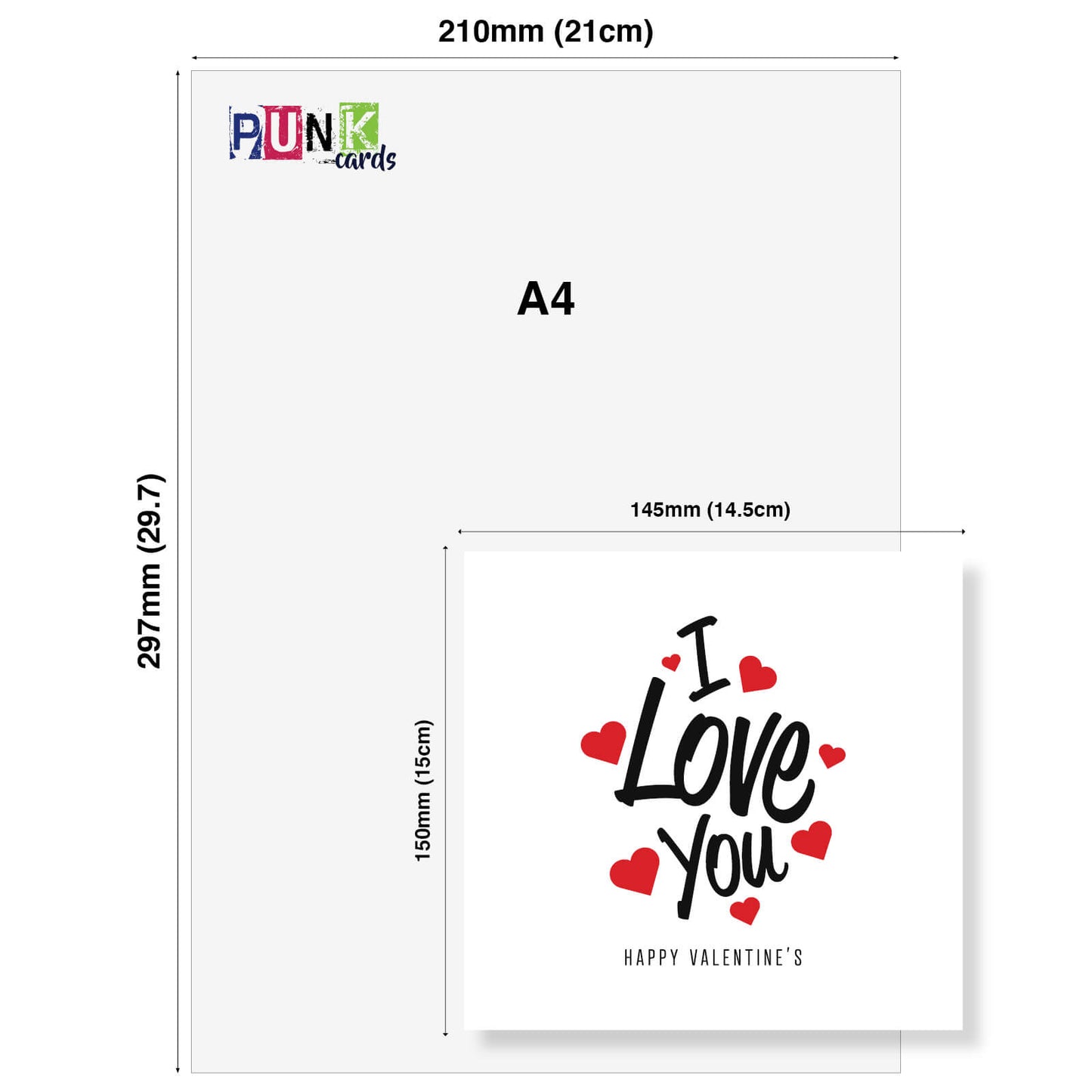 I Love You - Valentine's Day Card