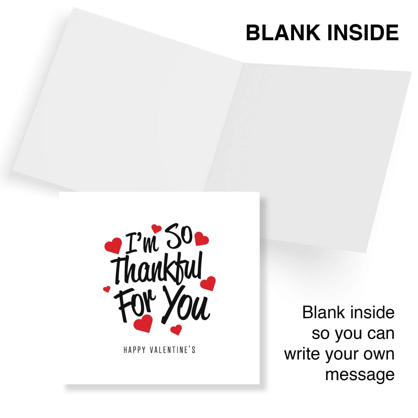 I'm So Thankful For You - Valentine's Day Card