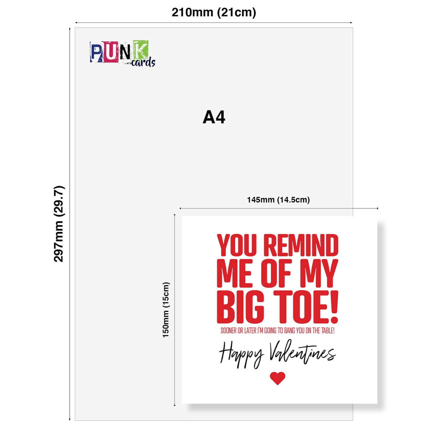 You Remind Me of My Big Toe!