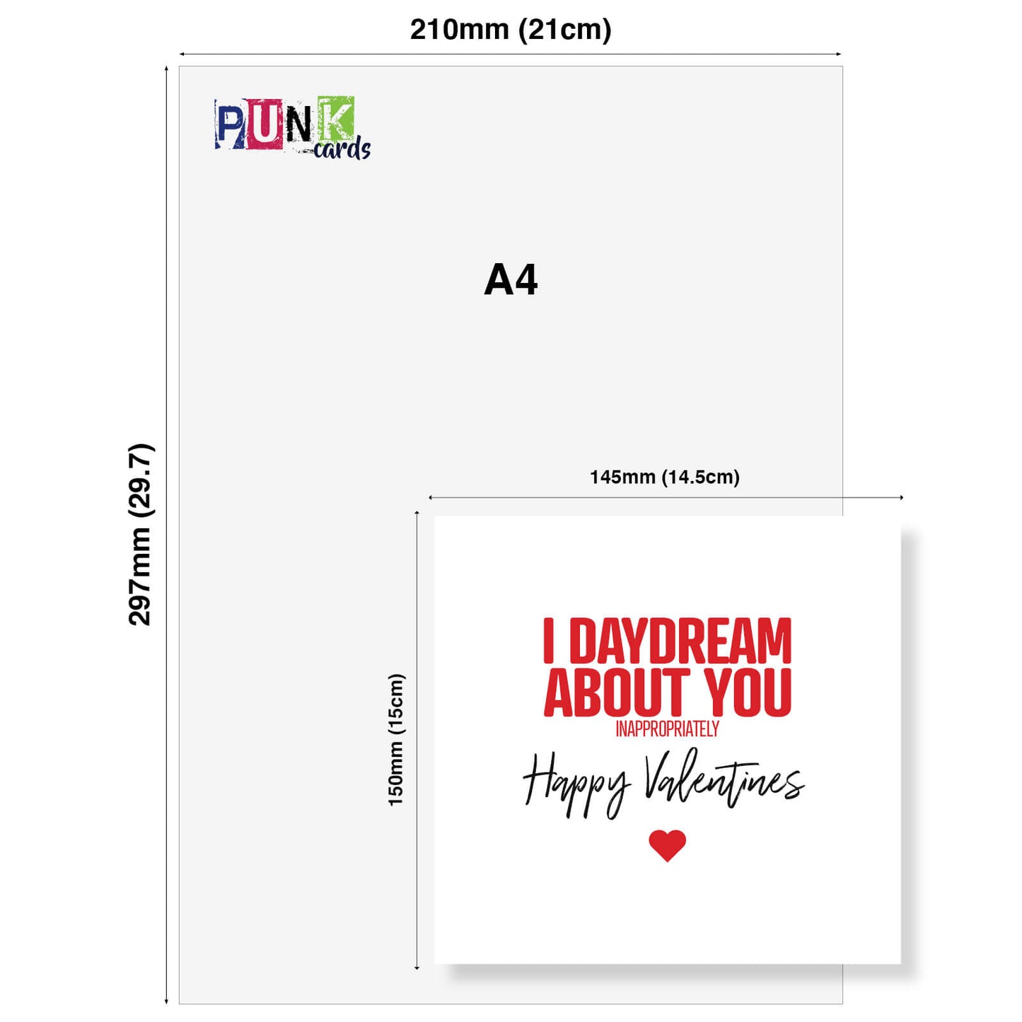 I Daydream About You (Inappropriately) Valentine's Day Card
