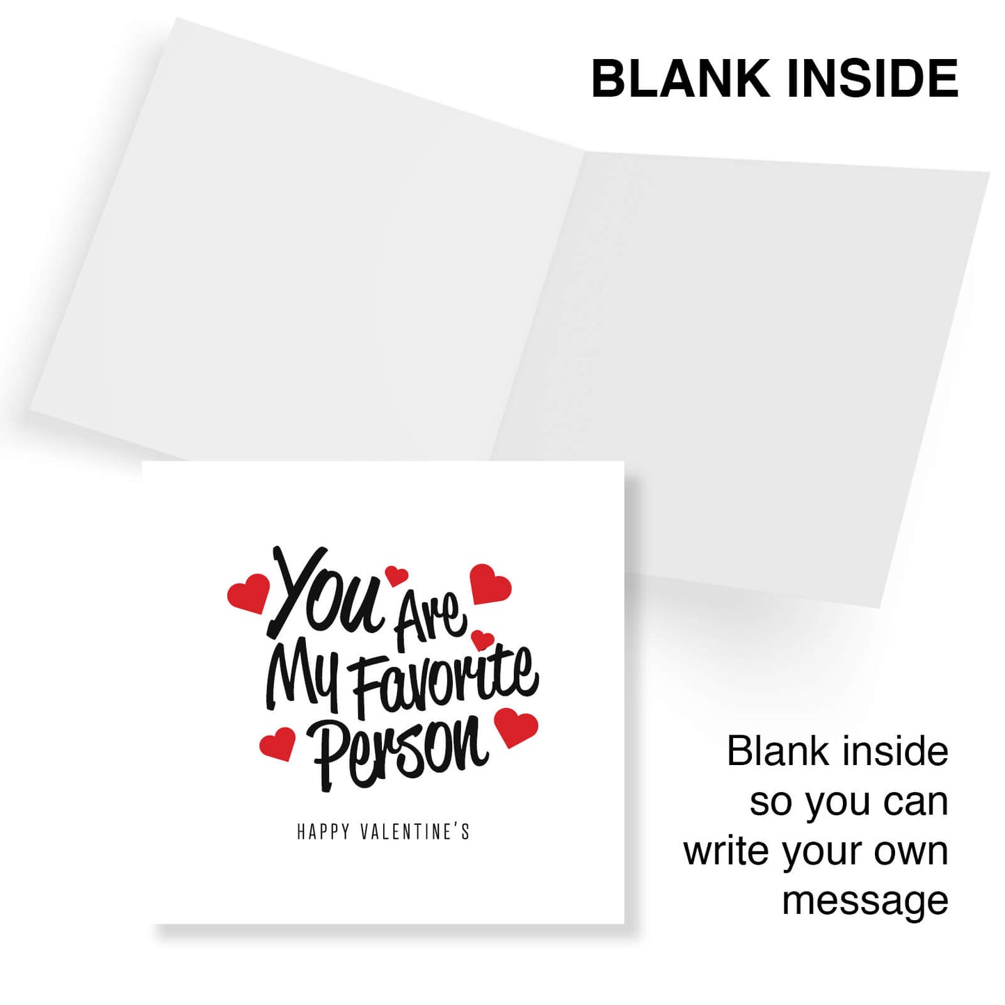 You Are My Favorite Person - Valentine's Day Card