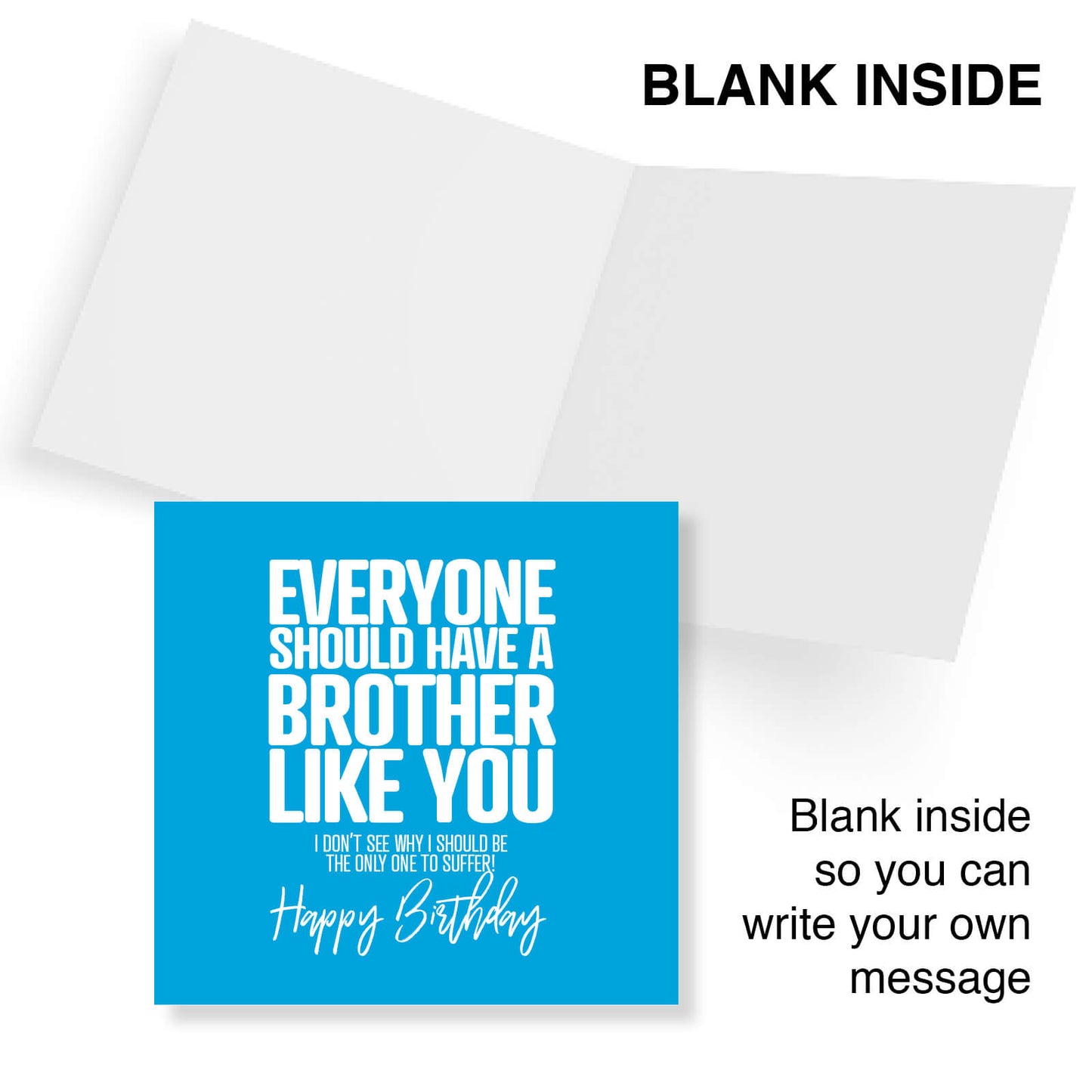 Everyone Should Have a Brother Like You