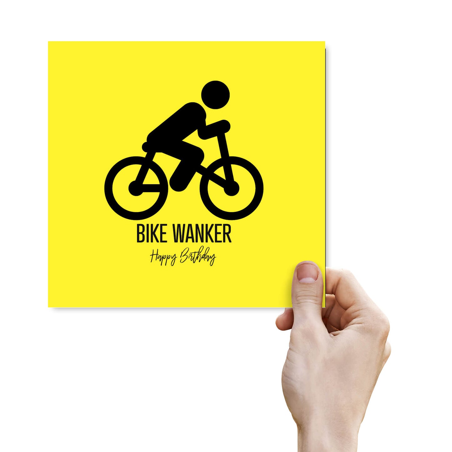 Bike Wanker – Happy Birthday Card