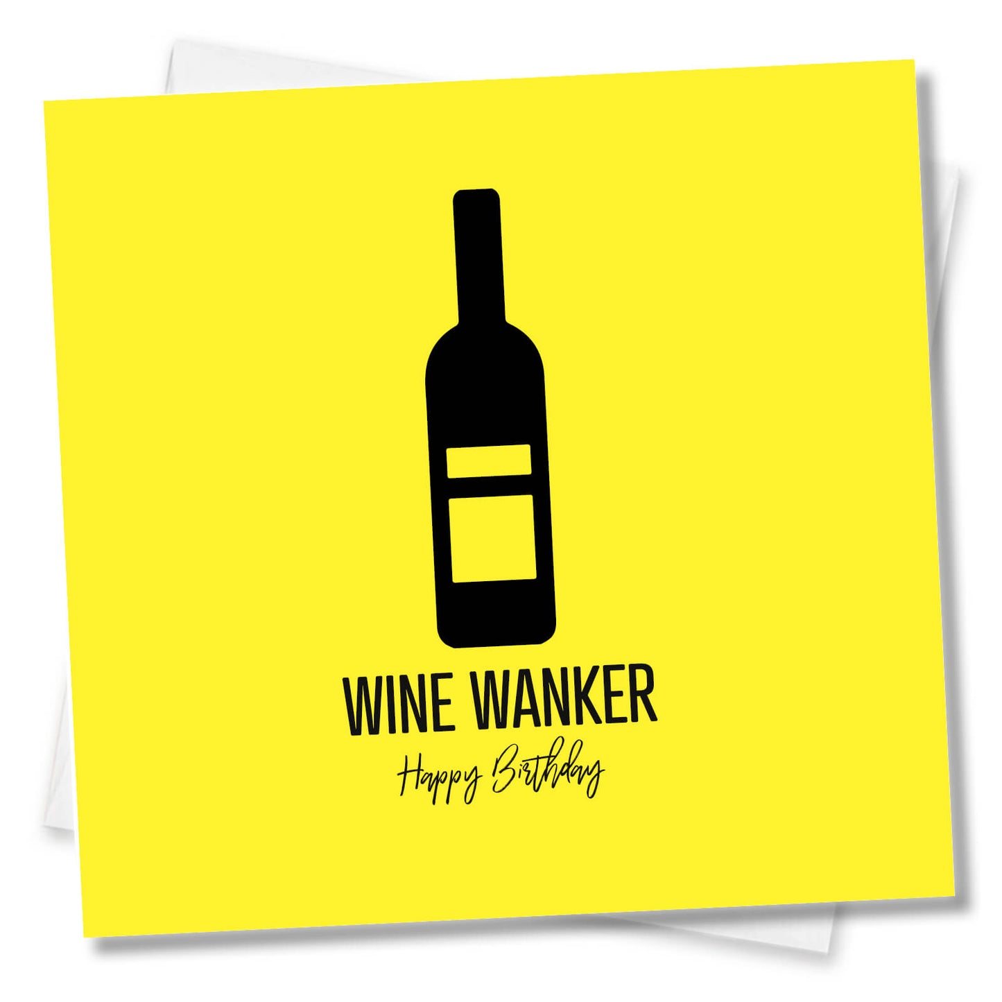 Wine Wanker – Happy Birthday Card