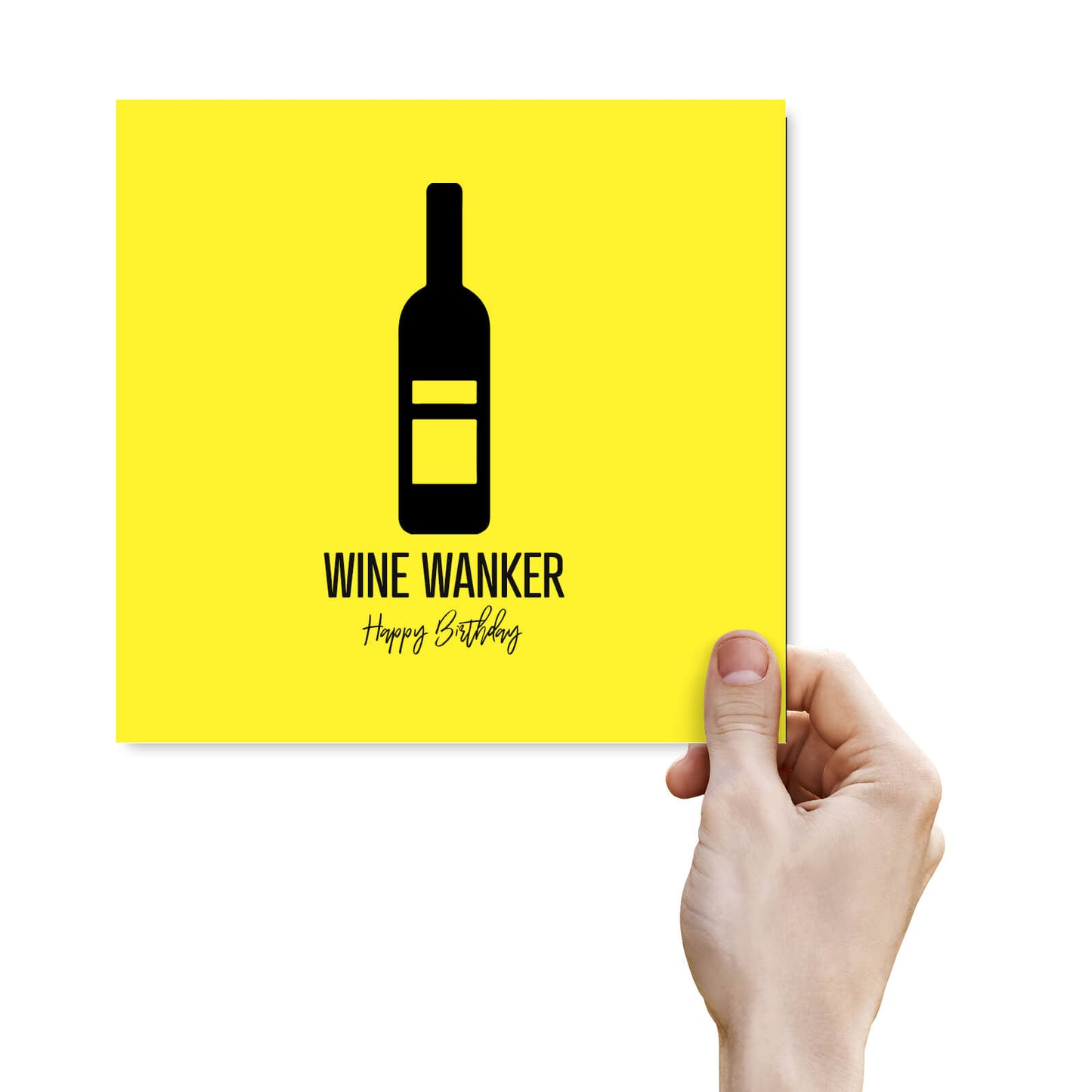 Wine Wanker – Happy Birthday Card
