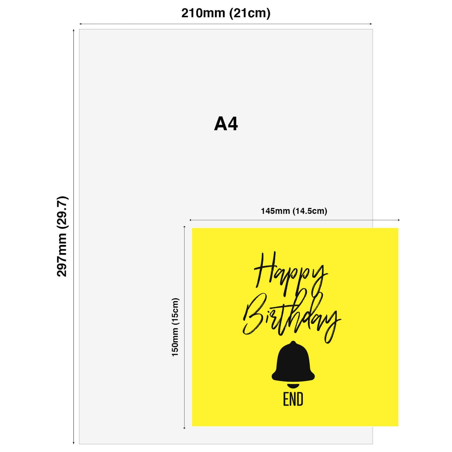 Happy Birthday End – Bellend Card