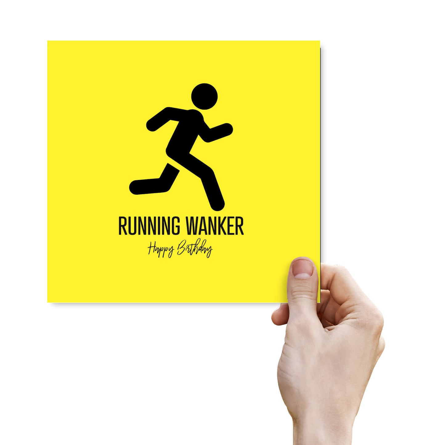 Running Wanker – Happy Birthday Card