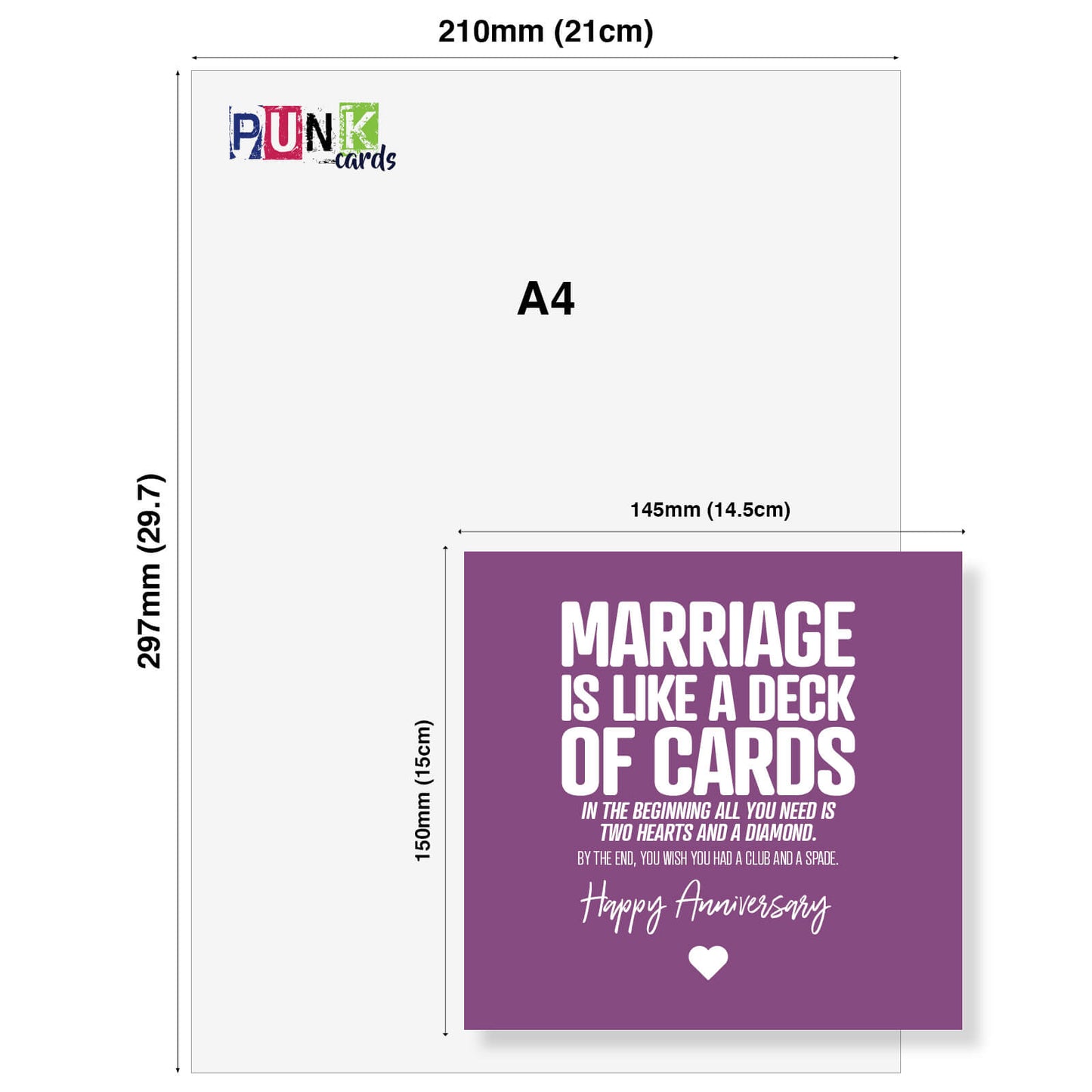 Marriage Is Like A Deck Of Cards In The Beginning All You Need Is Two Hearts