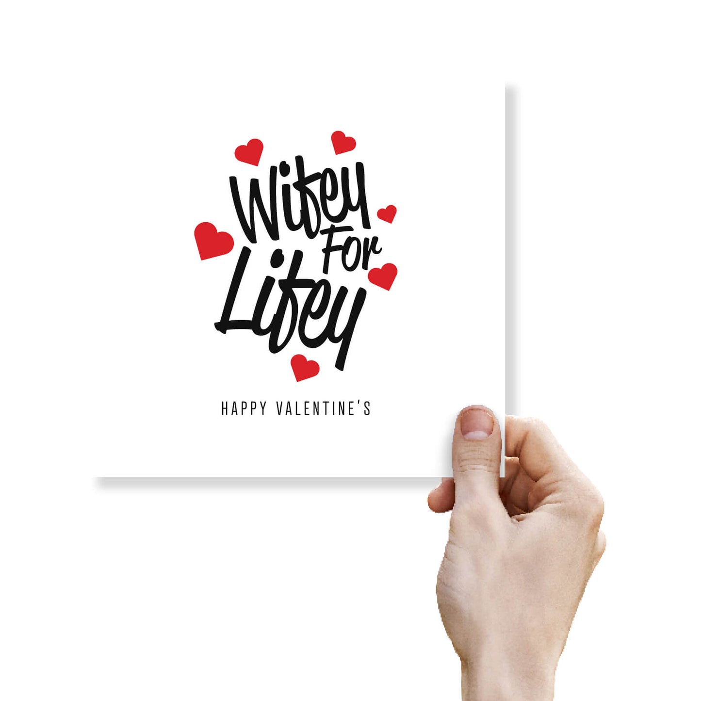 Wifey For Lifey Valentine's Day Card