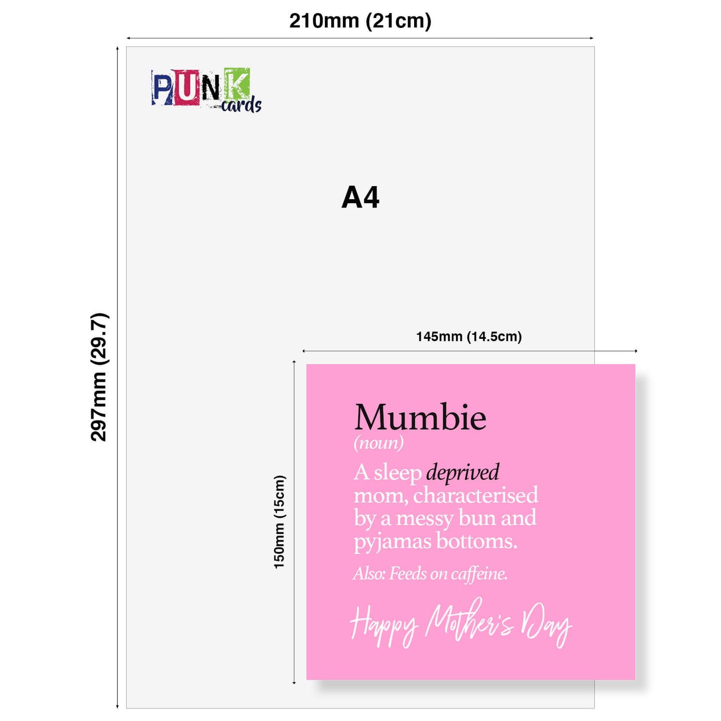 "Mumbie (noun) – Sleep-deprived, caffeine-fuelled superhero"