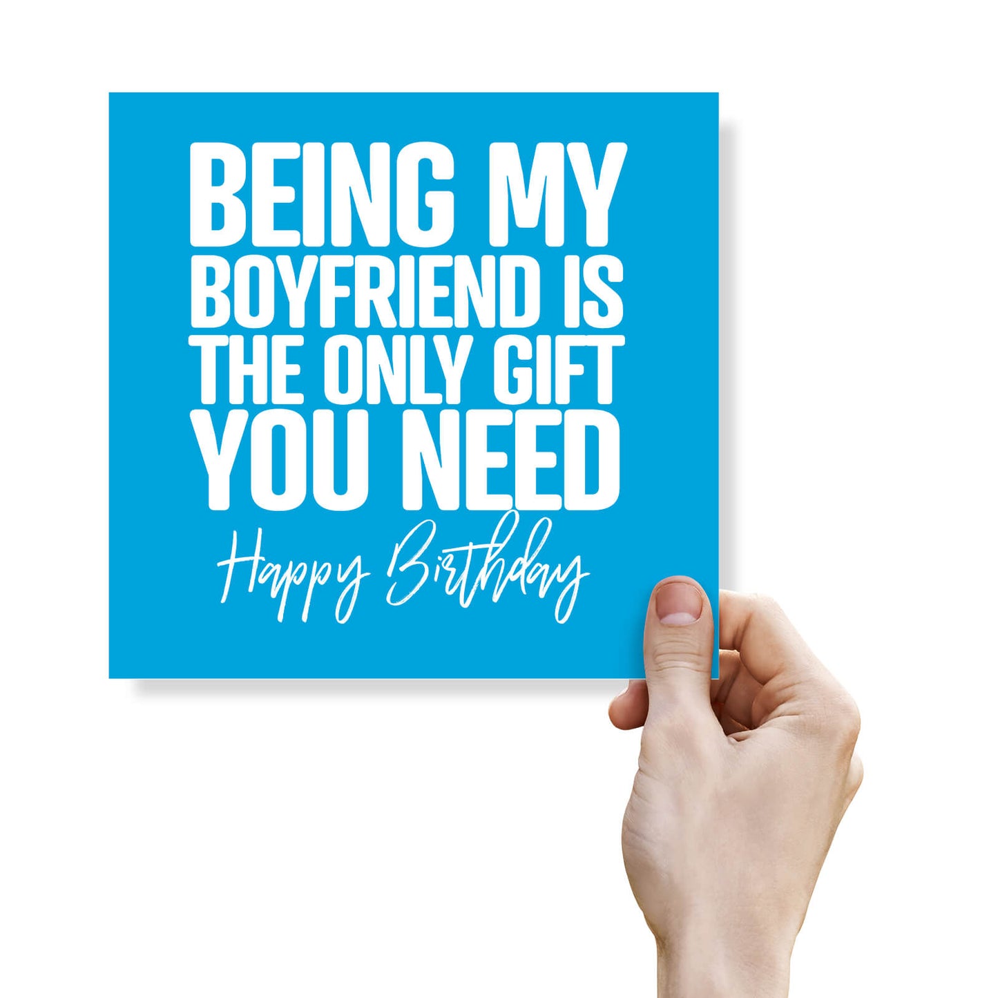 Being My Boyfriend is the Only Gift You Need