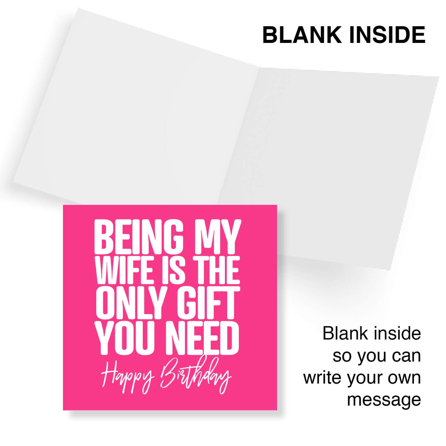 Being My Wife is the Only Gift You Need