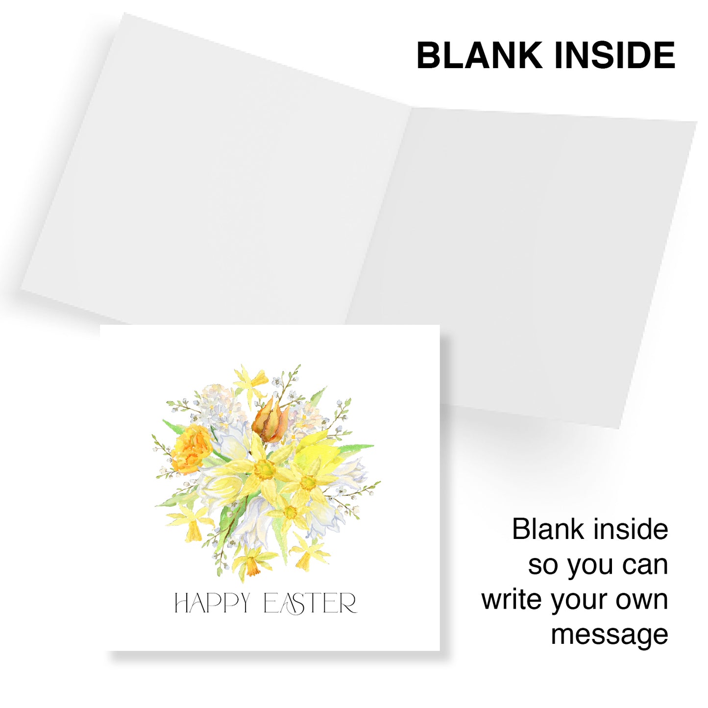 Easter Flower Cluster Card