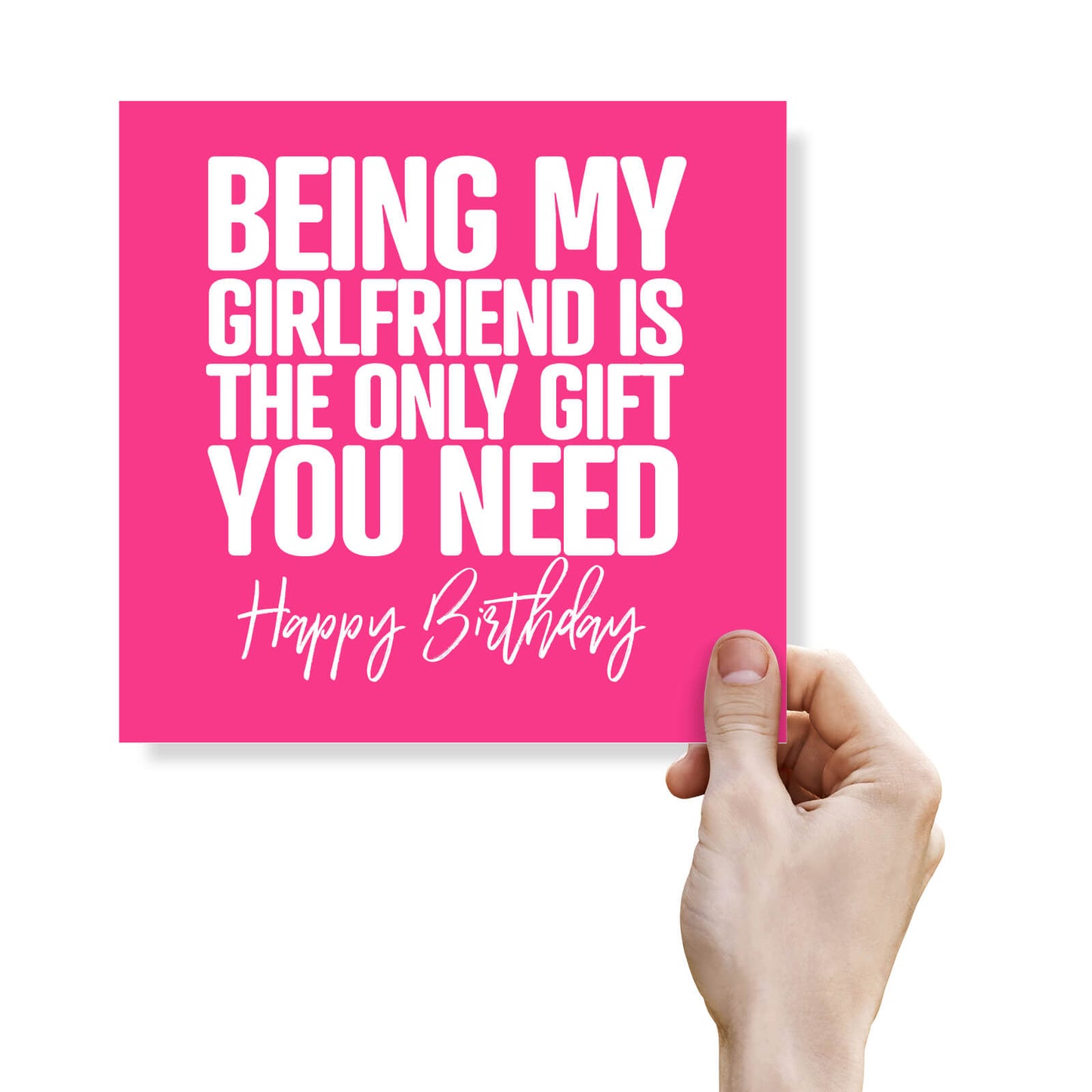 Being My Girlfriend is the Only Gift You Need