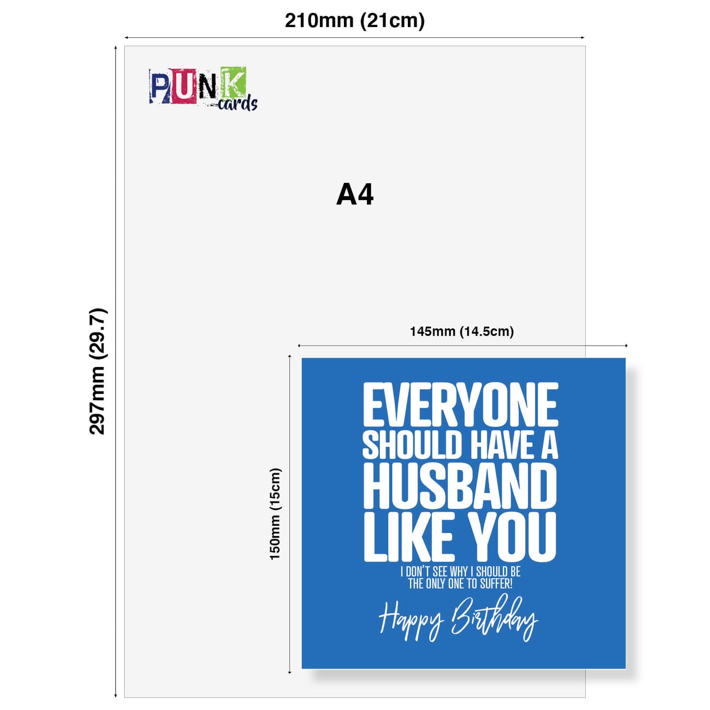 Everyone Should Have a Husband Like You - Funny Birthday Card