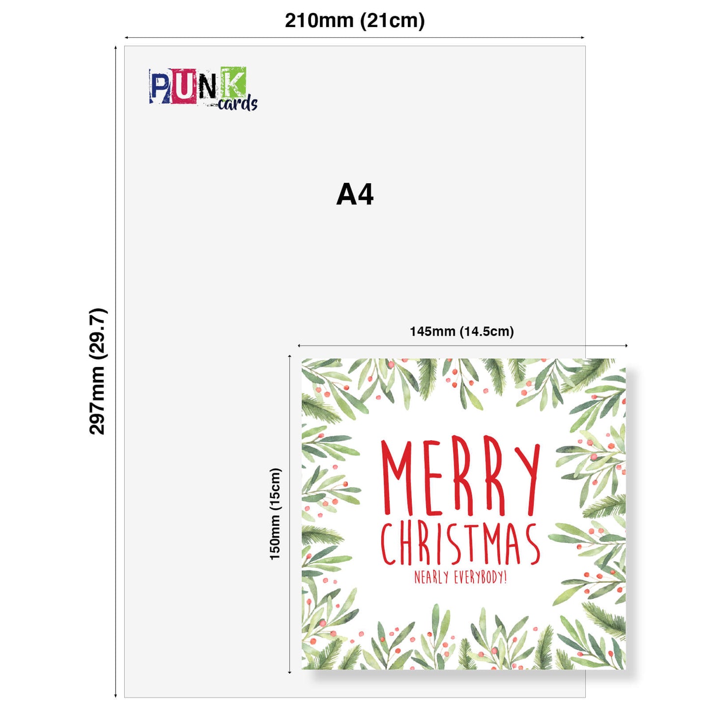 Merry Christmas (Nearly Everybody!) – Christmas Card