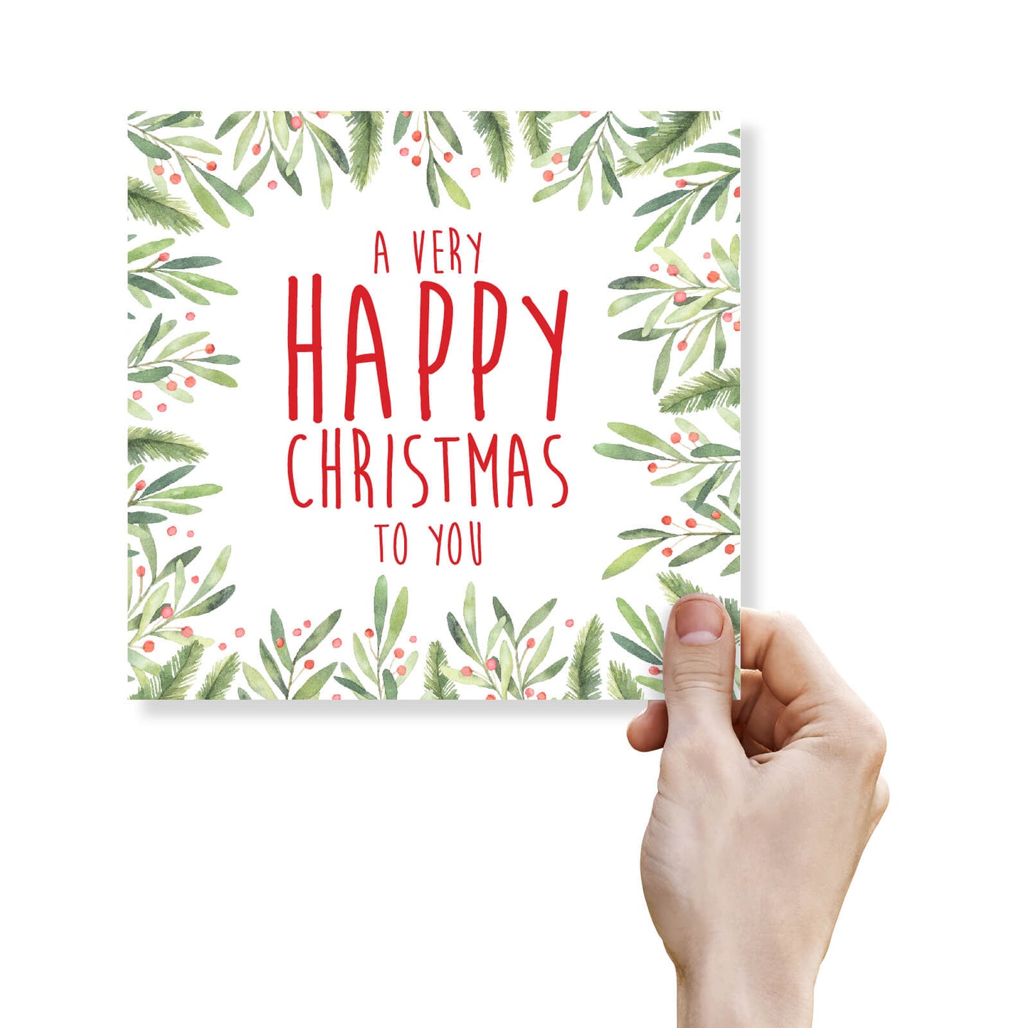 A Very Happy Christmas To You - Christmas Card