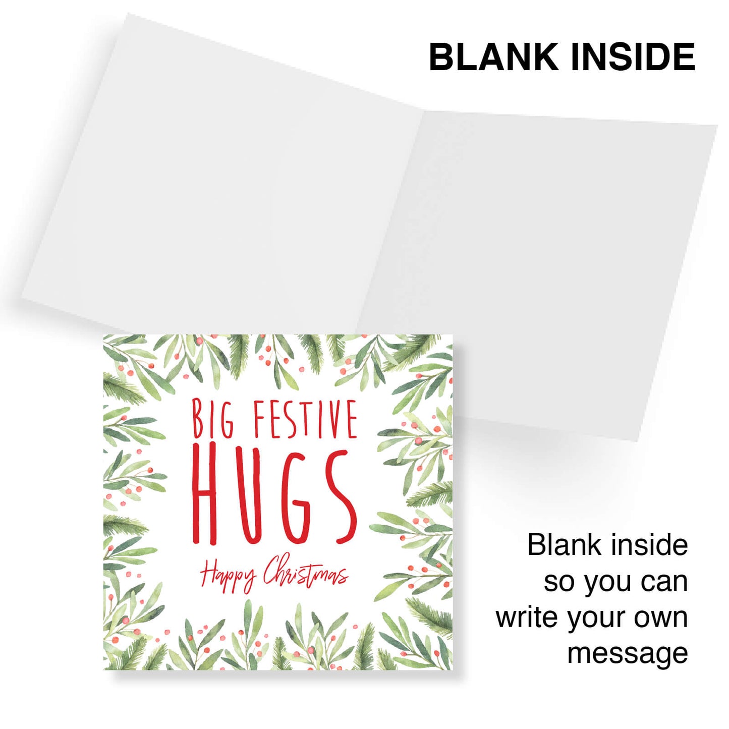Big Festive Hugs – Christmas Card