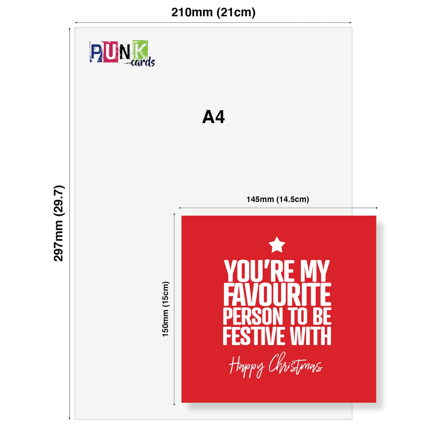 You're My Favourite Person To Be Festive With