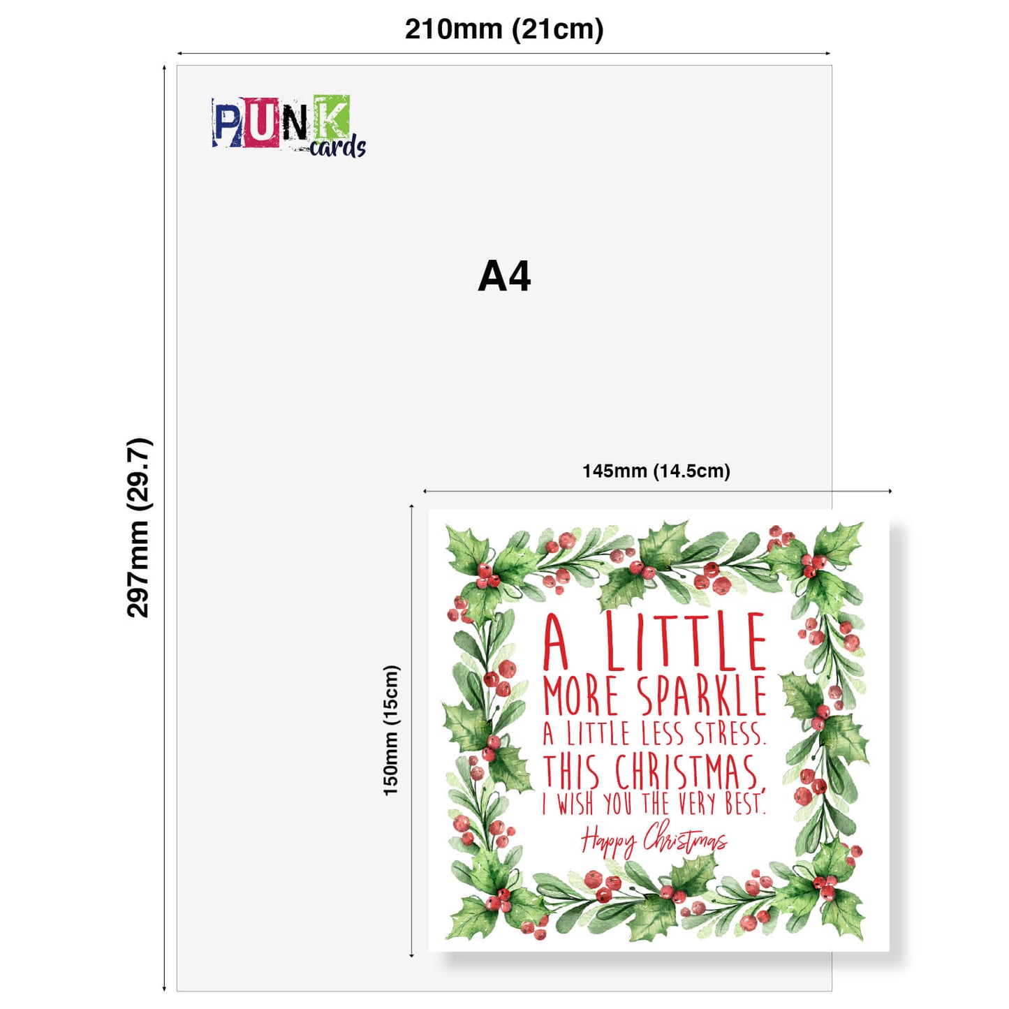 Christmas Card – "A Little More Sparkle"