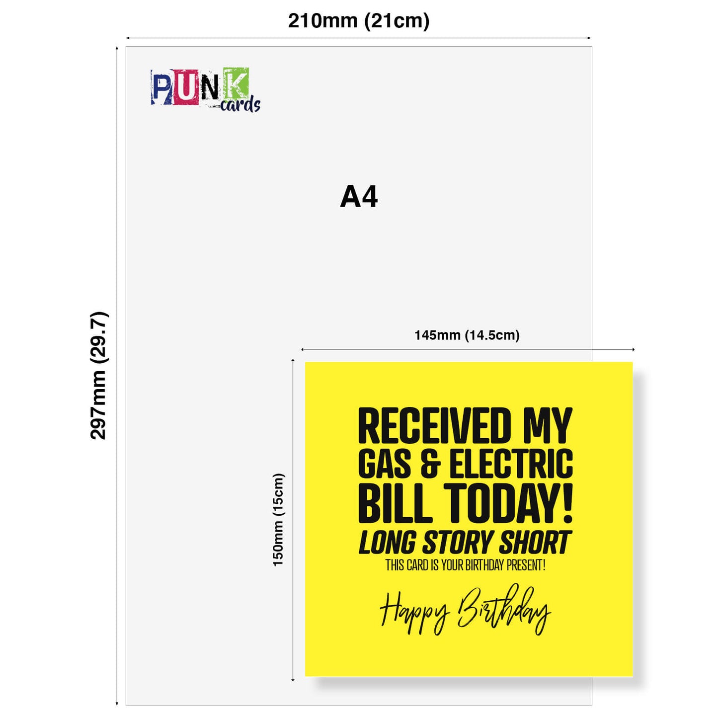 Received My Gas & Electric Bill – This Card is Your Present!