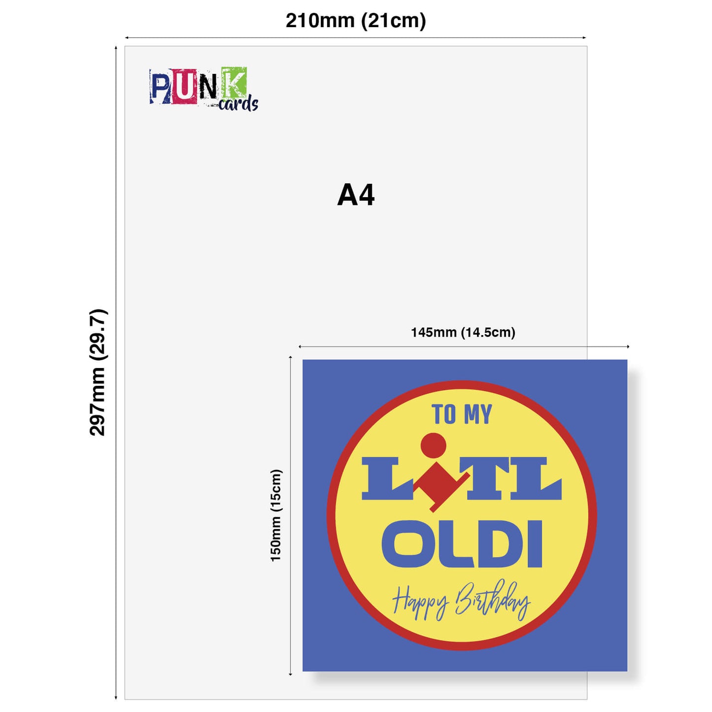 To My Litl OLDI – Happy Birthday Card