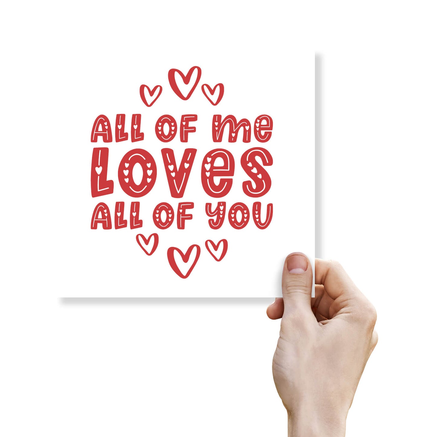 All of Me Loves All of You