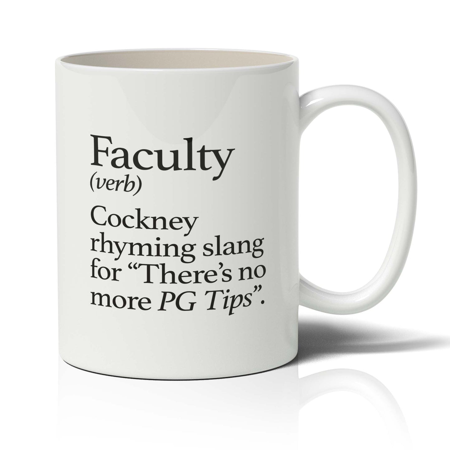 Faculty (Cockney Slang) Mug