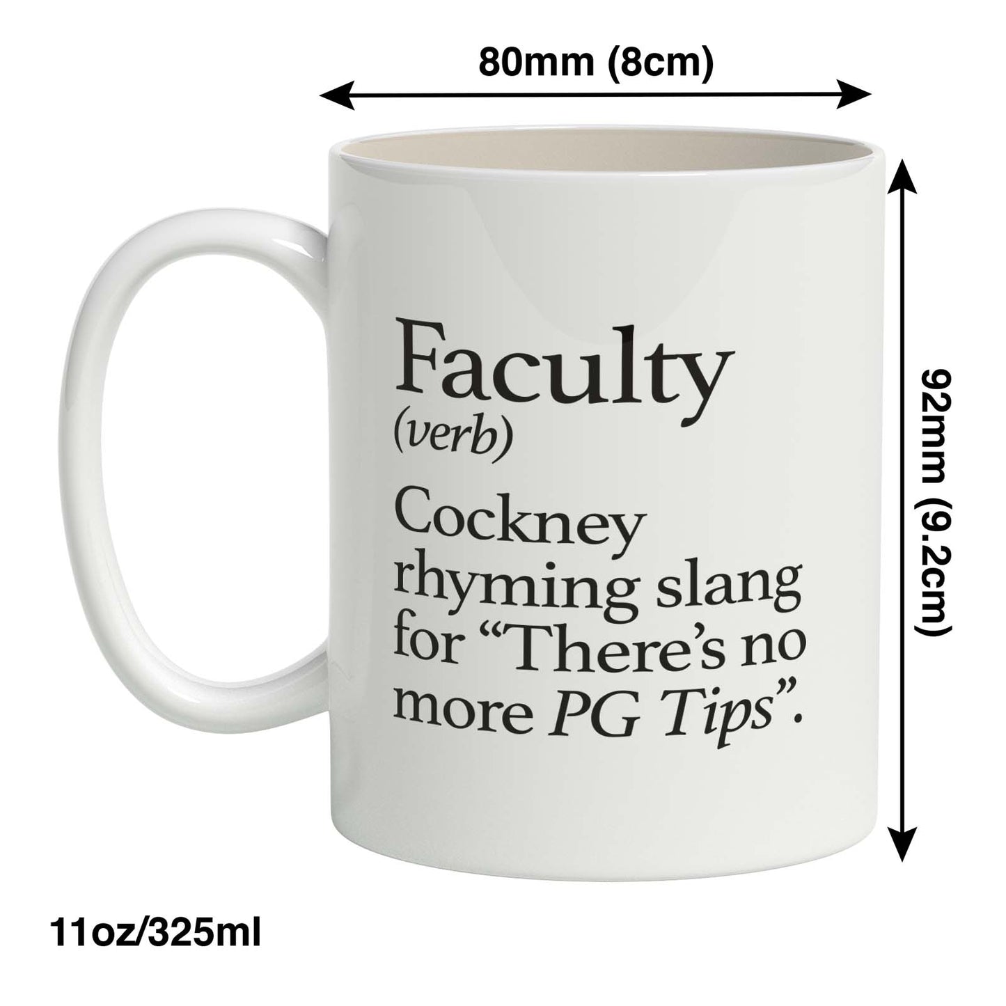 Faculty (Cockney Slang) Mug