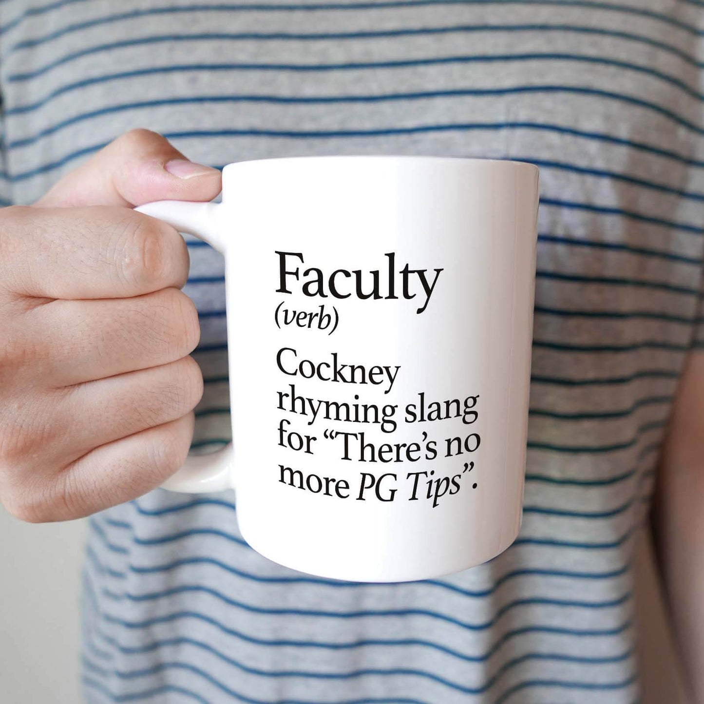 Faculty (Cockney Slang) Mug
