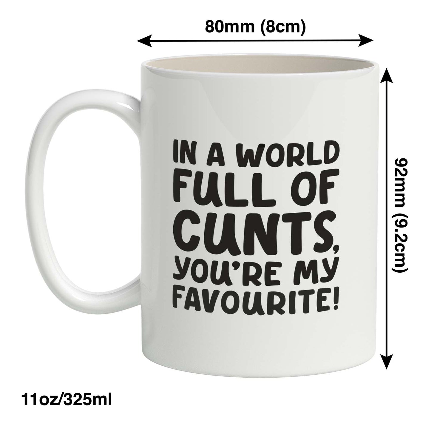 In A World Full of C*nts, You're My Favourite Mug