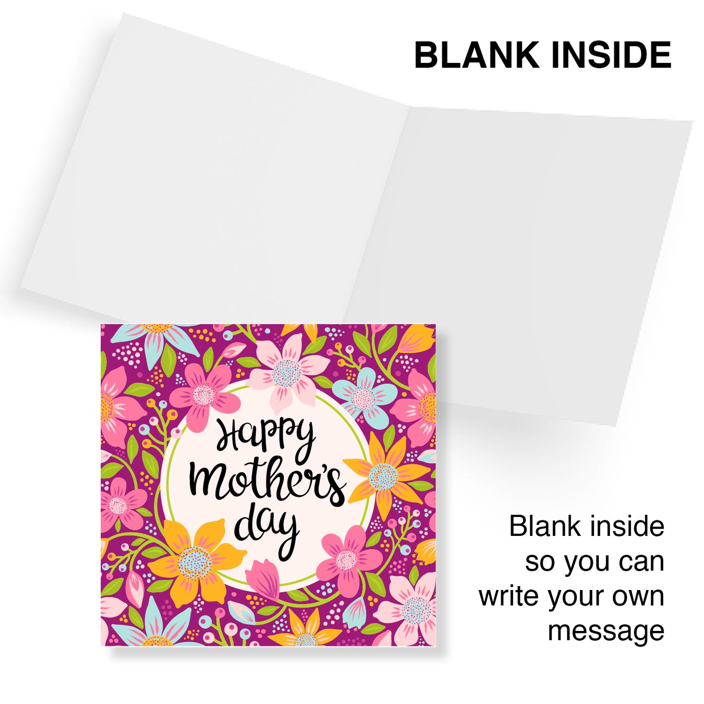 "Happy Mother’s Day – Purple Floral Explosion"