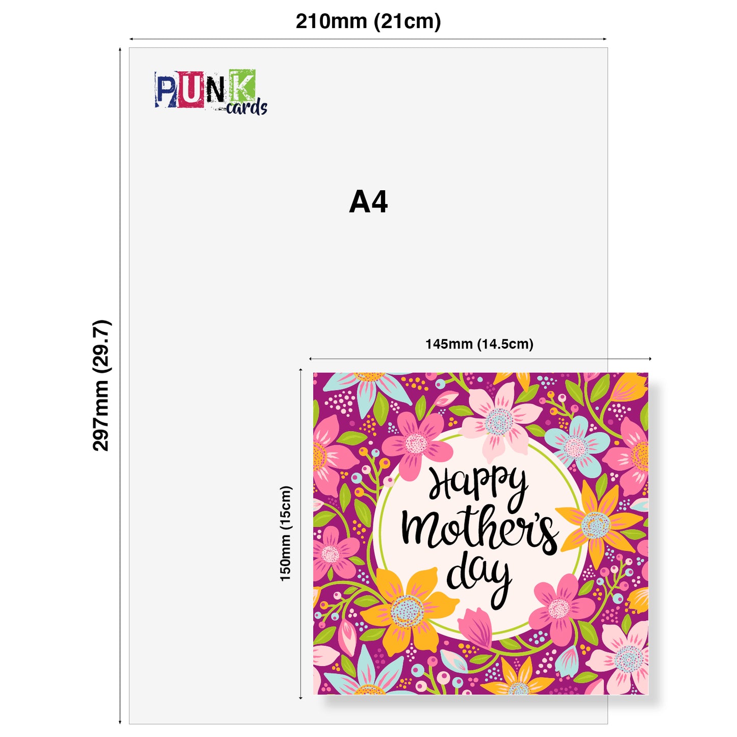 "Happy Mother’s Day – Purple Floral Explosion"
