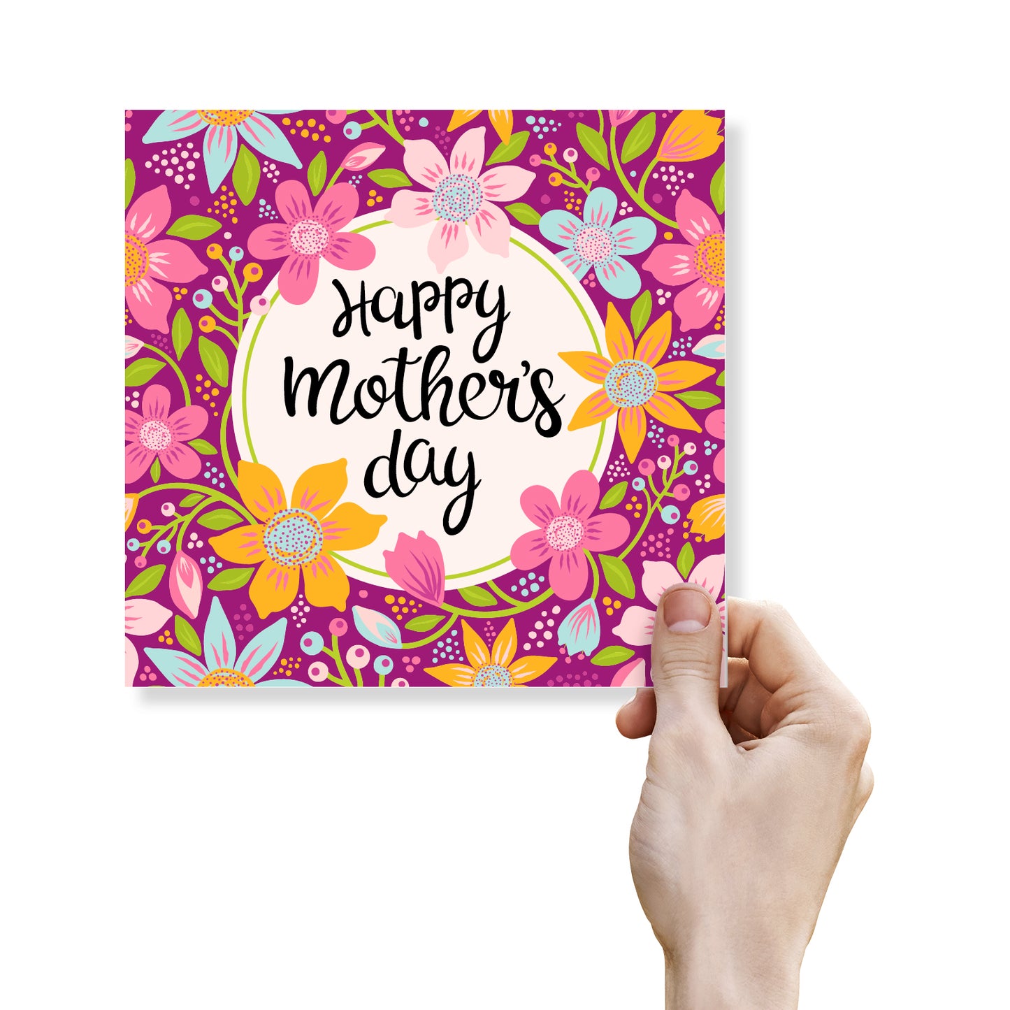 "Happy Mother’s Day – Purple Floral Explosion"