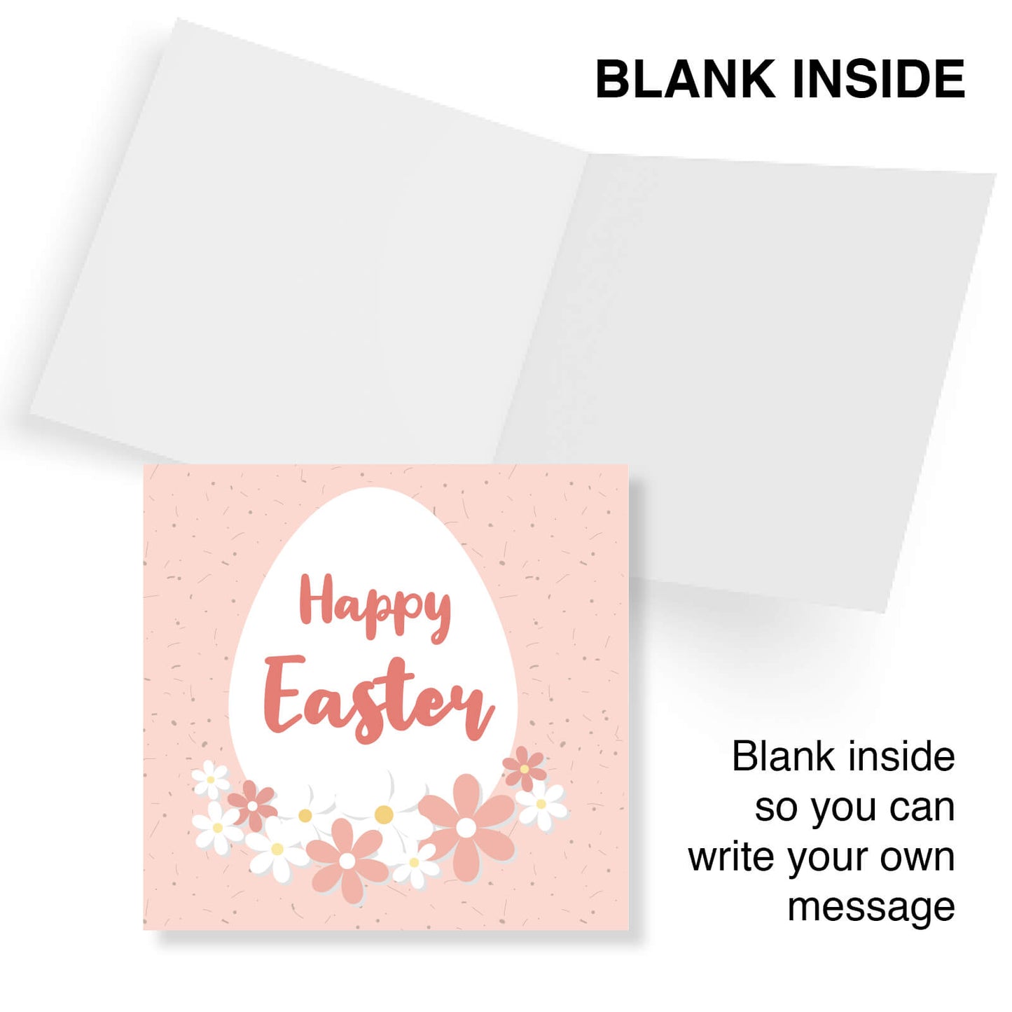 Pink Egg Easter Card