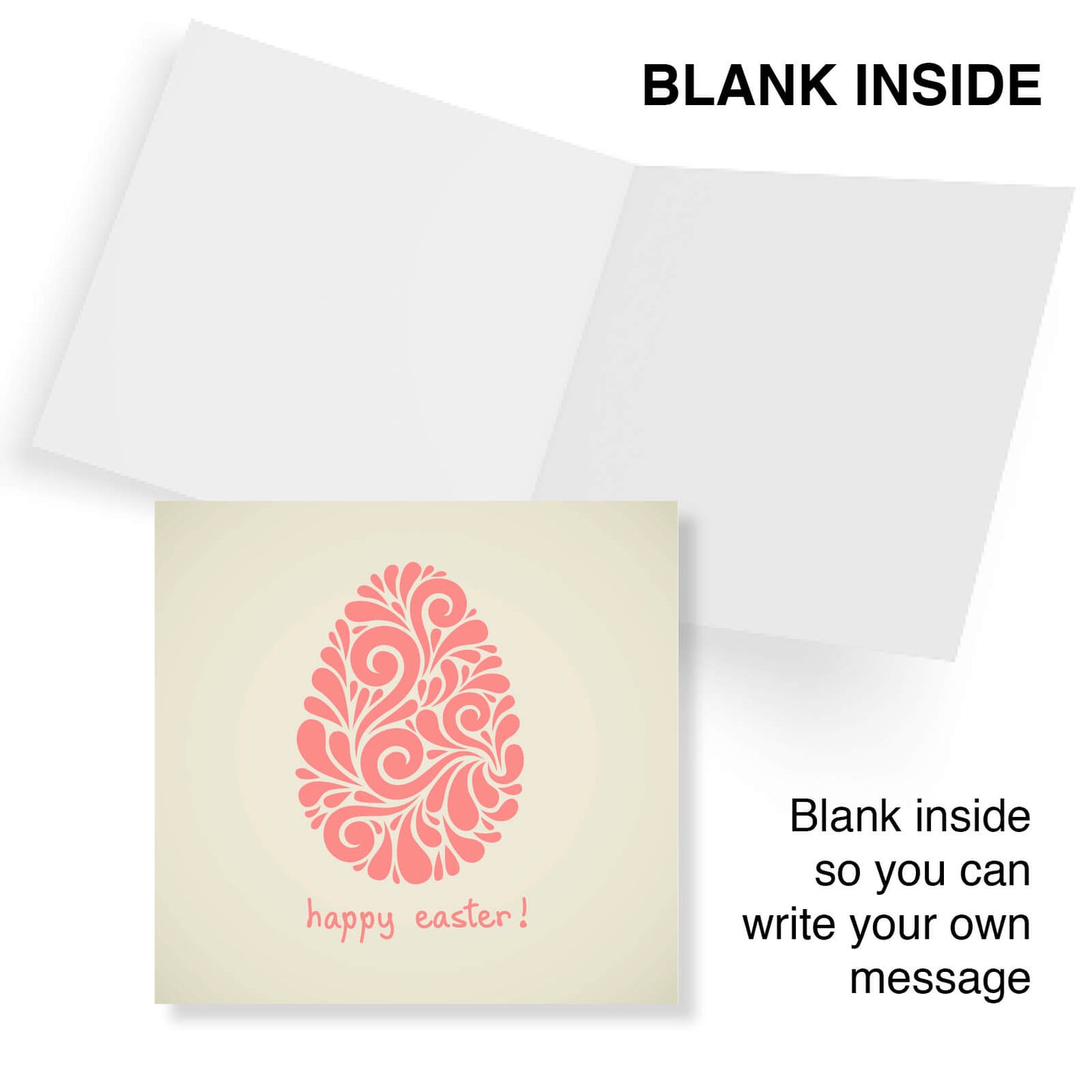Swirl Egg Easter Card
