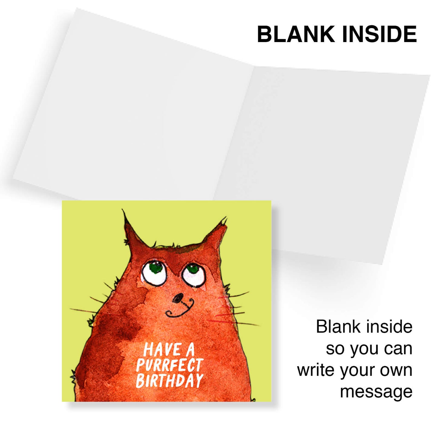 Have a Purrfect Birthday – Cat Card