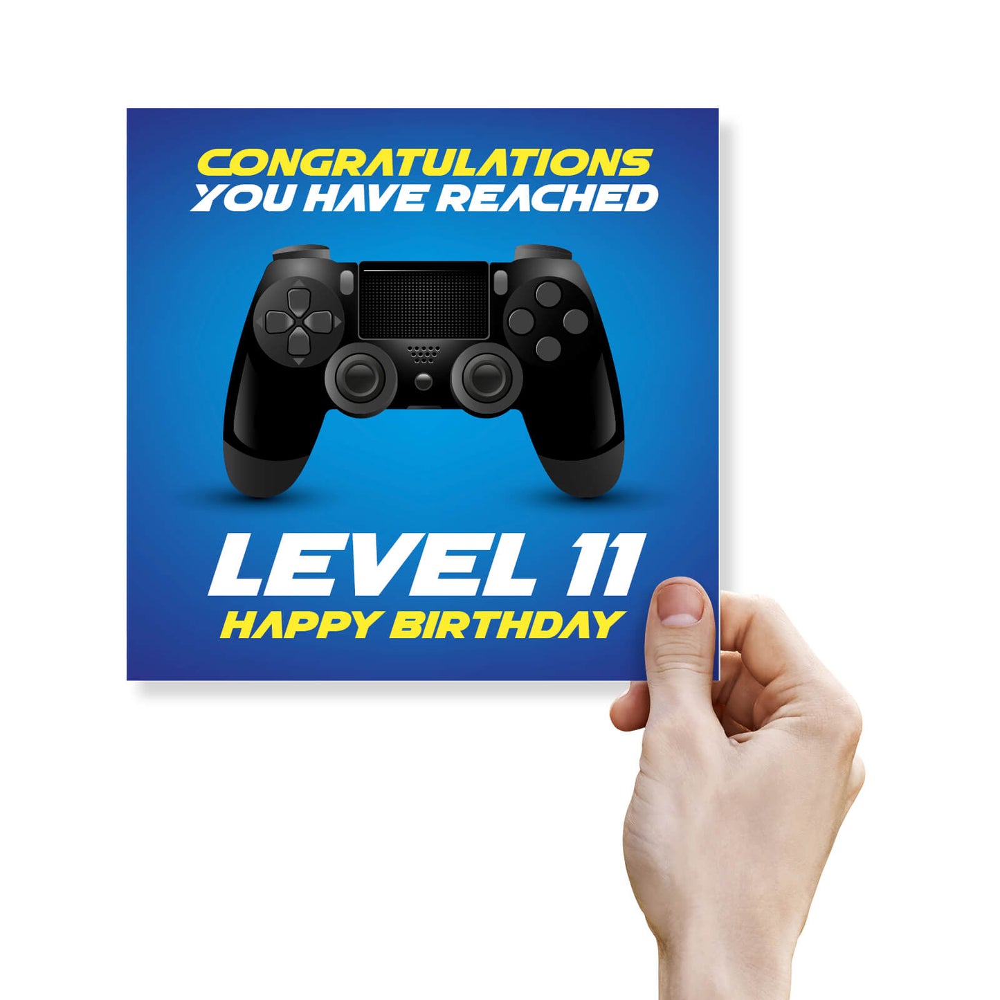 Level 11 – Happy Birthday Gamer Card