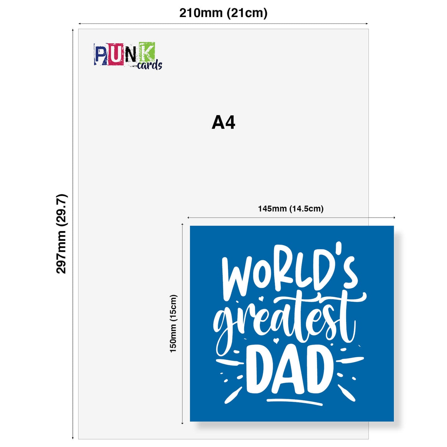 World's Greatest Dad (Blue Card)