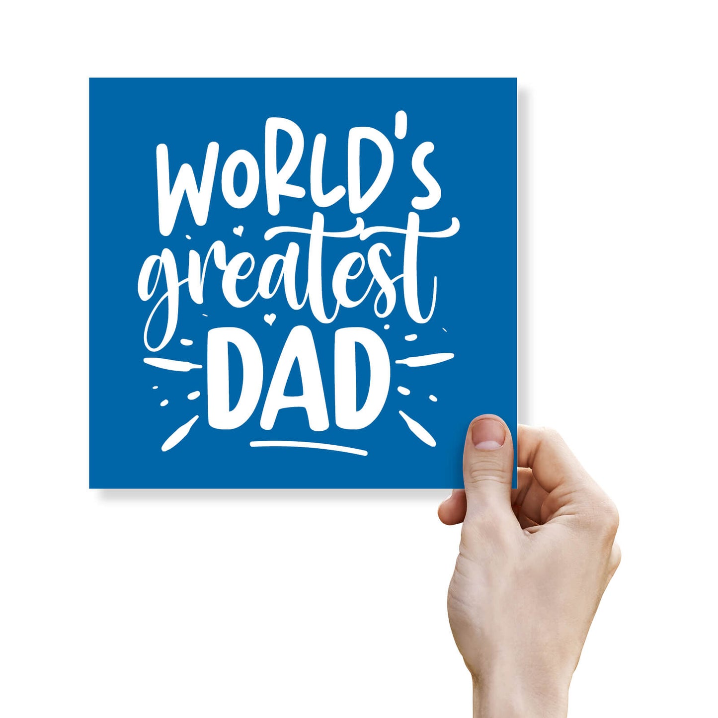 World's Greatest Dad (Blue Card)