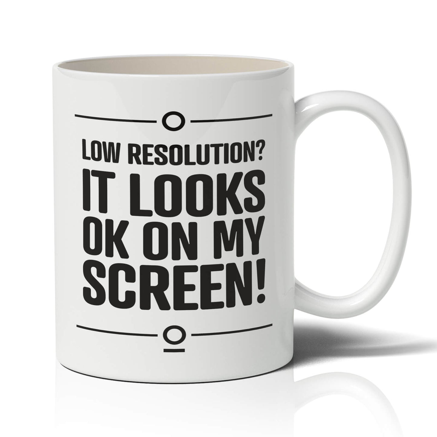 Low resolutions? it Looks ok on my screen!