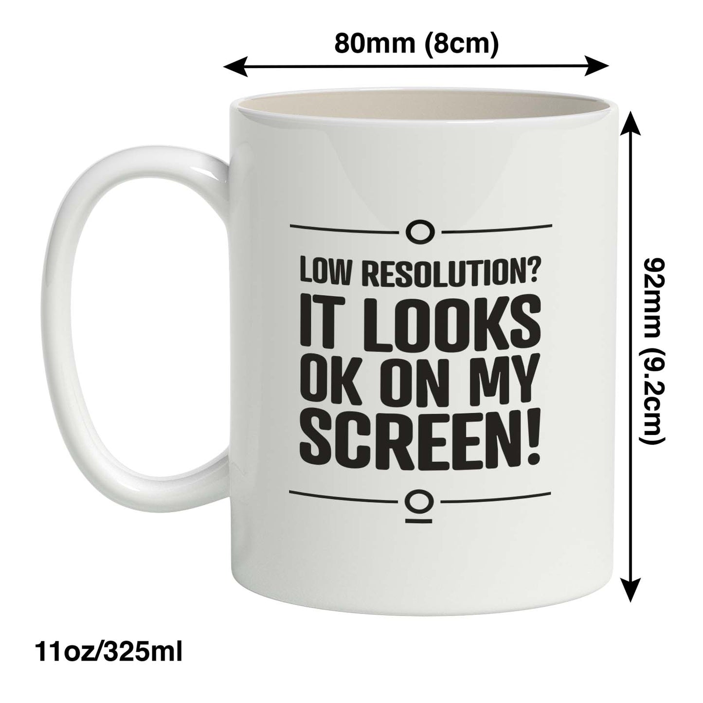 Low resolutions? it Looks ok on my screen!