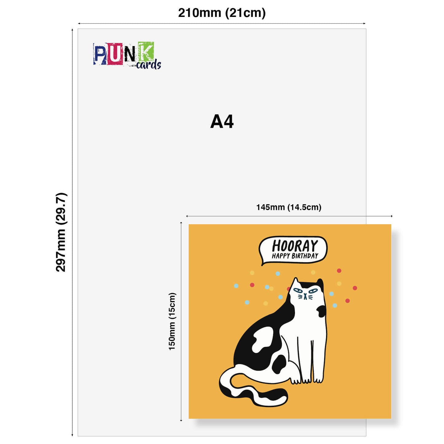 Hooray! Happy Birthday – Grumpy Cat Card