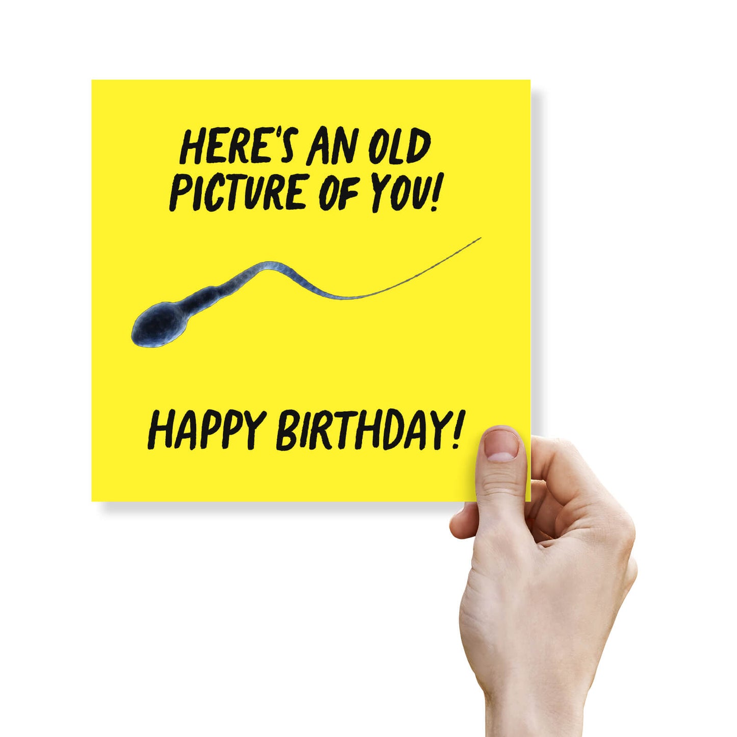 Old Picture of You – Funny Birthday Card