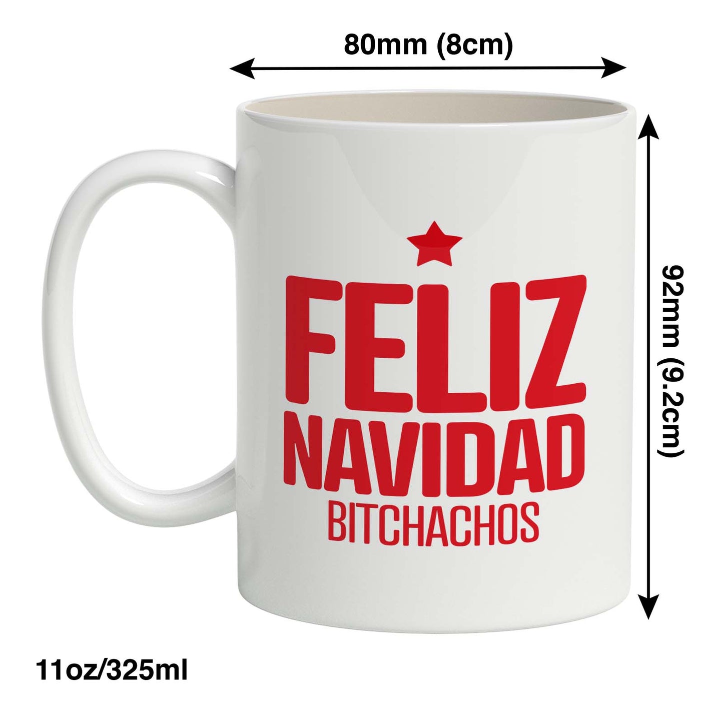 Feliz Navidad Bitchachos Mug