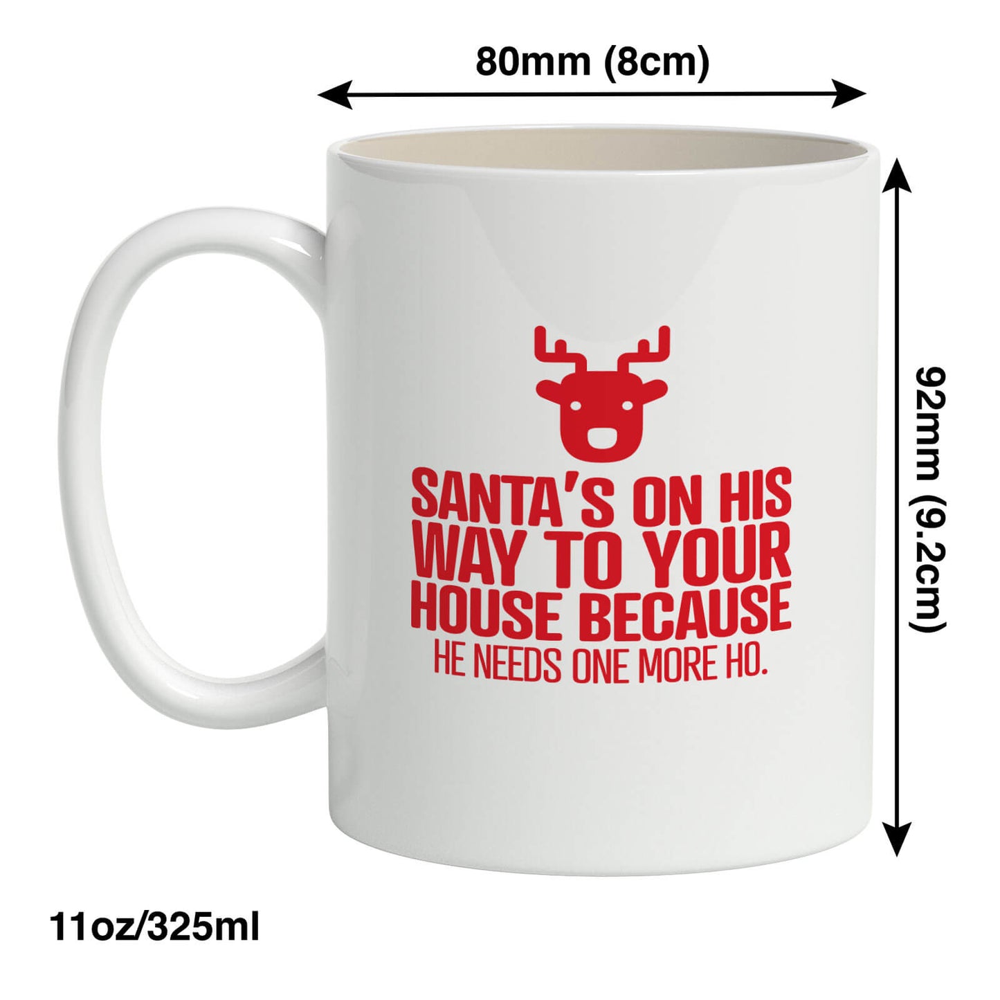 Santa’s One More Ho Mug