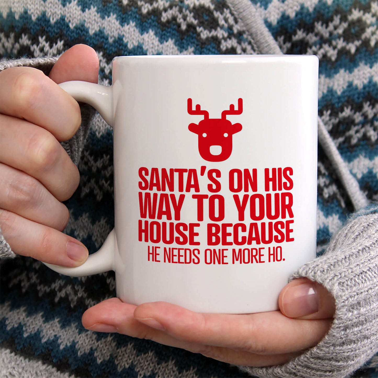 Santa’s One More Ho Mug