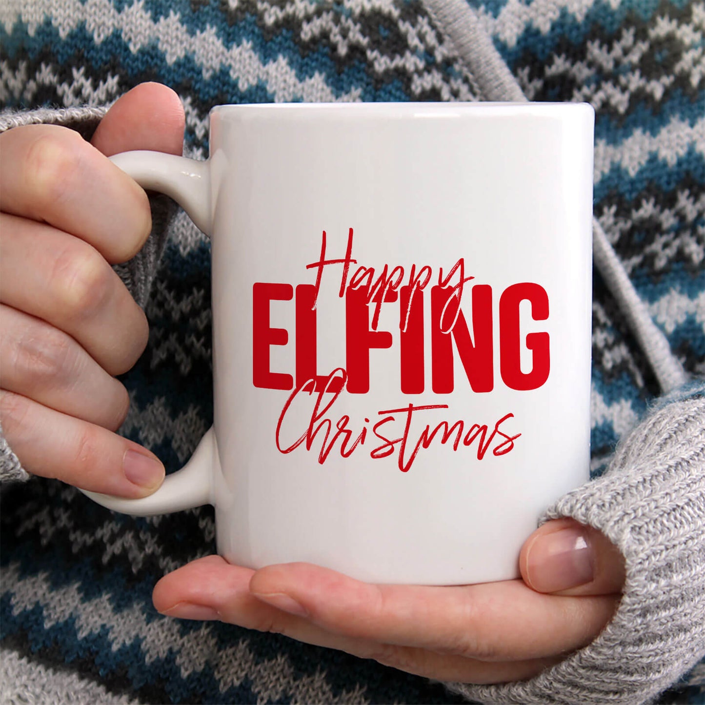 Happy ElFING Christmas Mug
