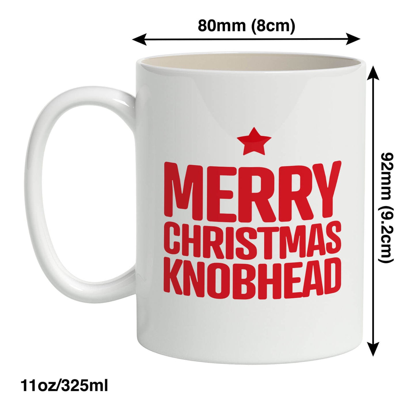 Merry Christmas Knobhead Mug