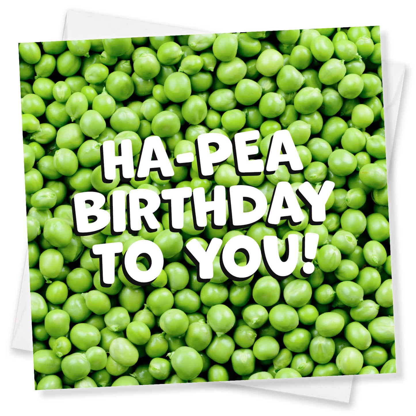 "Ha-PEA Birthday" Card